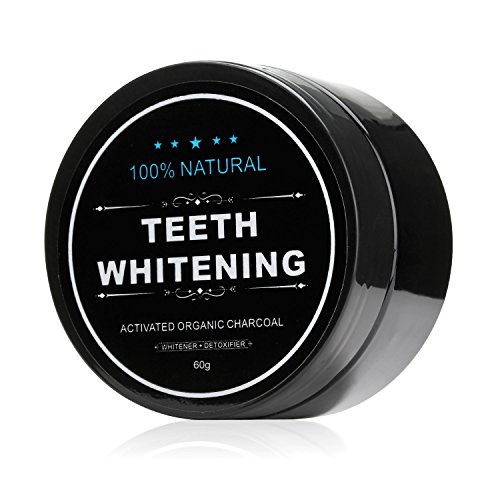 ISUDA All Natural Teeth Whitening Powder with Coconut Activated C...