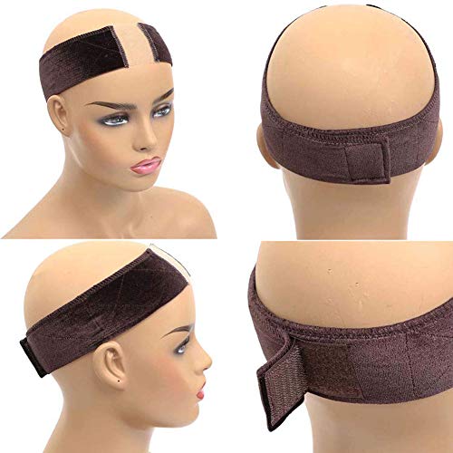 Lace Wig Grip Headband New Velvet Comfort Adjustable Scarf Non Sl...