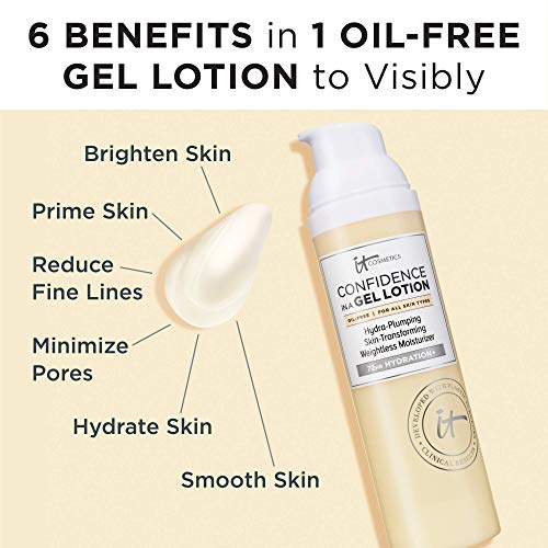 IT Cosmetics Confidence in a Gel Lotion - Oil-Free Face Moisturiz...