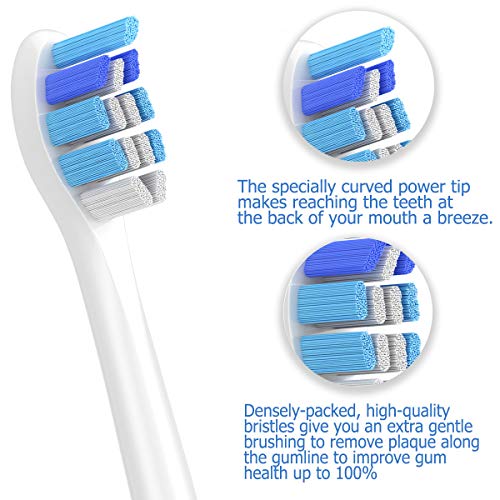 ITECHNIK 12Pack Replacement Brush Heads, Compatible with Phillips...