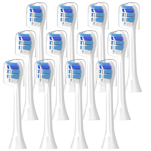 ITECHNIK 12Pack Replacement Brush Heads, Compatible with Phillips...