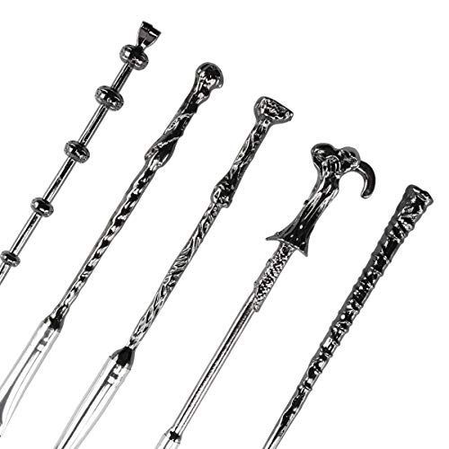 Potter Makeup Brush,Ithyes Wizard Magic Wand Brush Gift Set 5 Pie...