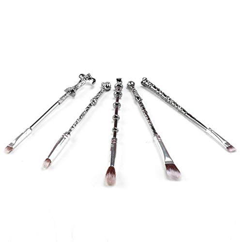 Potter Makeup Brush,Ithyes Wizard Magic Wand Brush Gift Set 5 Pie...