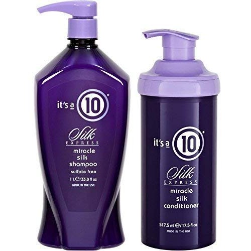 Its a 10 Ten Miracle Silk Express DUO: Shampoo 33.8 Oz & Conditi...
