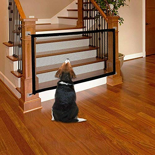 Magic Gate for Dogs Cat Pet Gate Indoor Safety Gates Pet Fence In...