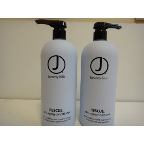 J Beverly Hills DUO Rescue Shampoo 32oz and Conditioner 32oz
