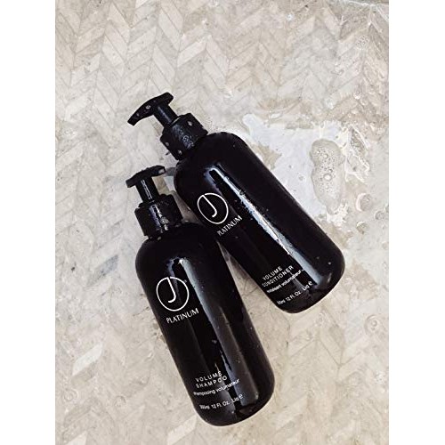 J Beverly Hills Platinum Volume Conditioner, 12 oz Bottle