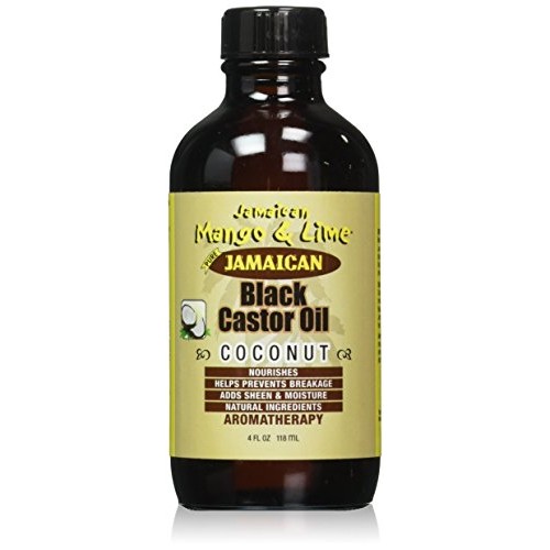 Jamaican Mango Black Castor Oil, Coconut, 4 Ounce