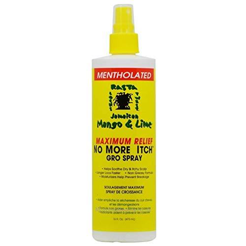 Jamaican Mango No More Itch Gro Spray, Maximum, 16 oz VI-Z8XF-SRUF