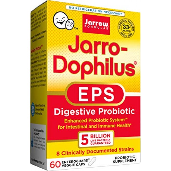 Jarro-Dophilus EPS, 5 Billion Organisms Per Vegetarian Capsule, I...