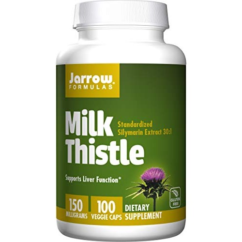 Jarrow Formulas Milk Thistle 150 mg - 100 Veggie Capsules - Antio...