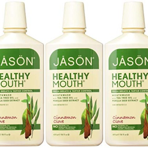 Jason Healthy Mouth Fresh Breath and Tartar Control Mouthwash, Ci...