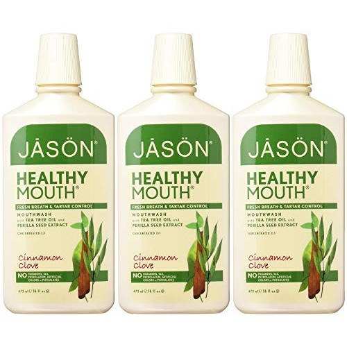 Jason Healthy Mouth Fresh Breath and Tartar Control Mouthwash, Ci...