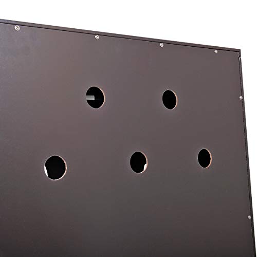 JAXPETY 2-Tier Wood Cat Litter Box Enclosure, Cat House,Cat Washr...