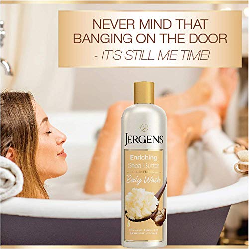 Jergens Enriching Shea Butter Body Wash, Daily Moisturizing Skin ...