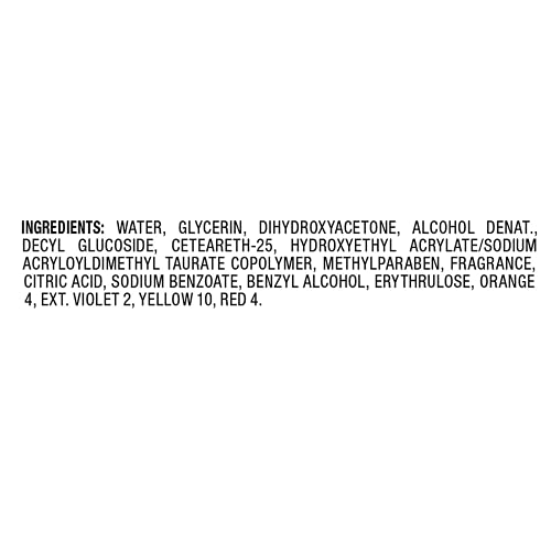 Jergens Natural Glow Instant Sun Body Mousse, Self Tanner for Lig...