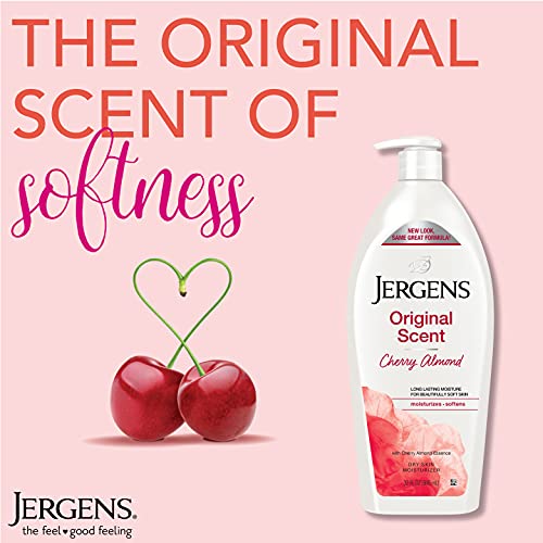 Jergens Original Scent Dry Skin Lotion, Body and Hand Moisturizer...