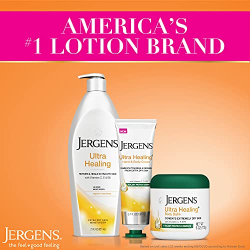 Jergens Ultra Healing Dry Skin Moisturizer, Body and Hand Lotion ...