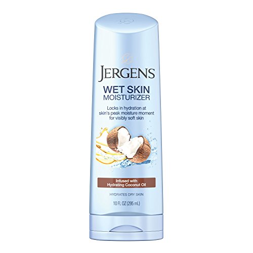 Jergens Wet Skin Body Lotion with Coconut Oil, In Shower Lotion f...