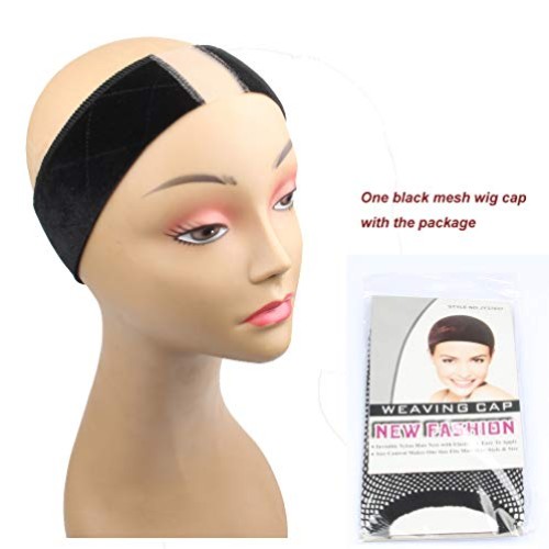 JFFX Lace Wig Grip Band Non Slip Adjustable Velvet Head Band with...