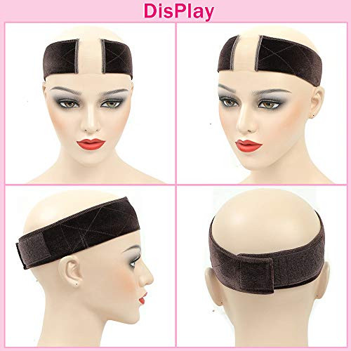 Lace Wig grip headbands for women adjustable Elastic Non slip fle...