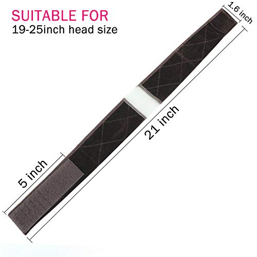 Lace Wig grip headbands for women adjustable Elastic Non slip fle...