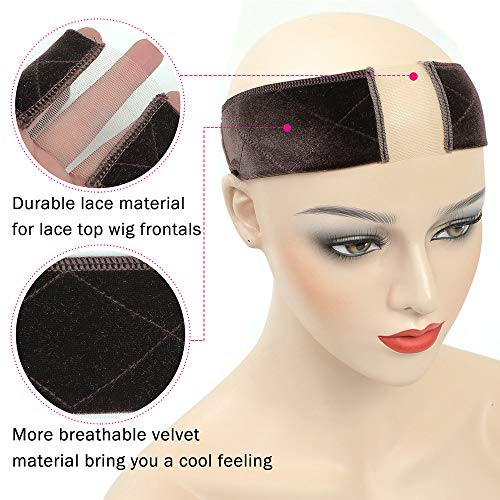 Lace Wig grip headbands for women adjustable Elastic Non slip fle...