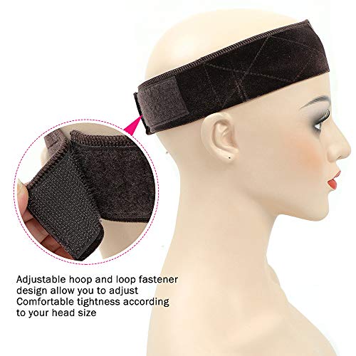 Lace Wig grip headbands for women adjustable Elastic Non slip fle...