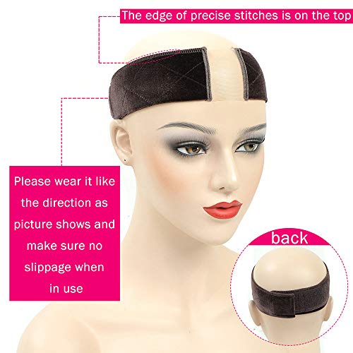 Lace Wig grip headbands for women adjustable Elastic Non slip fle...