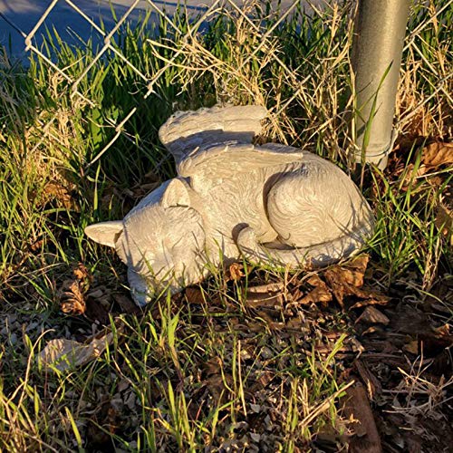 JIDOANCK Pet Statues Memorials Garden Vivid Water-Proof Resin Cat...