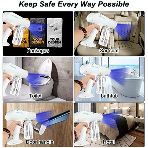 Electric Disinfecting Spray Gun, Household Disinfectant Fogger Ma...