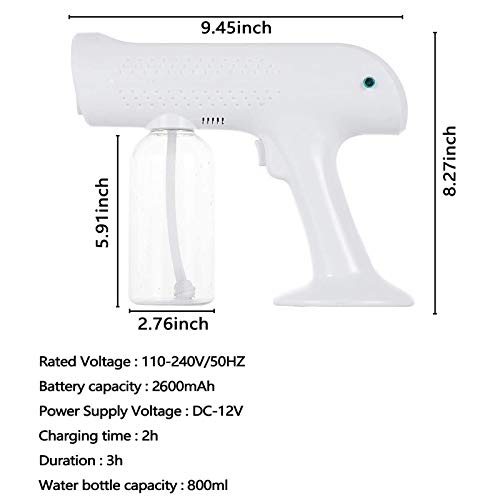 Electric Disinfecting Spray Gun, Household Disinfectant Fogger Ma...