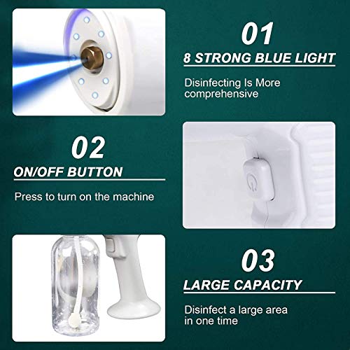 Electric Disinfecting Spray Gun, Household Disinfectant Fogger Ma...