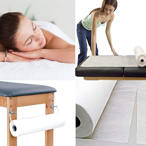 [50% THICKER] Massage Table Paper Roll Pack of 1 24 x 390 Dis...