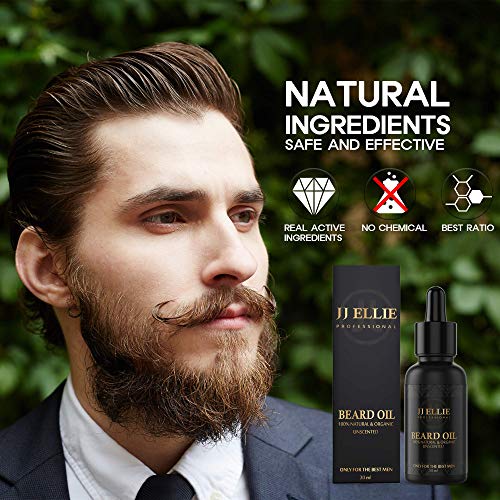 Beard Growth Kit Edition - 100% Natural Ingredients Beard Oil/Ser...