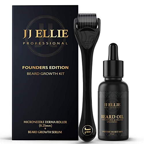 Beard Growth Kit Edition - 100% Natural Ingredients Beard Oil/Ser...
