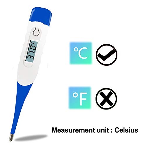 Digital Thermometer, Accurate and Fast Readings, Oral and Armpit ...