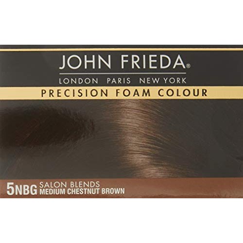 John Frieda Precision Foam Color, 5NGB Medium Chestnut Brown, Col...