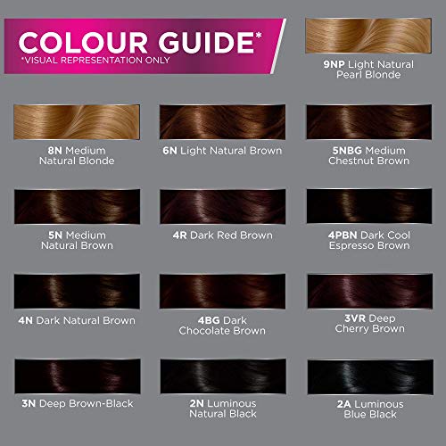 John Frieda Precision Foam Color, 5NGB Medium Chestnut Brown, Col...