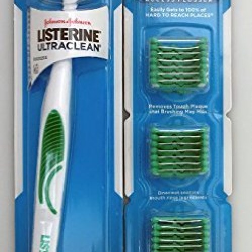 Listerine UltraClean Access Flosser WITH Refill Pack Pack Of 1