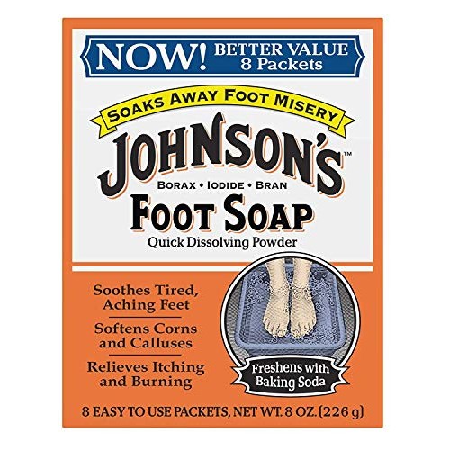 JOHNSONS FOOT SOAP 8, one 1 Packets