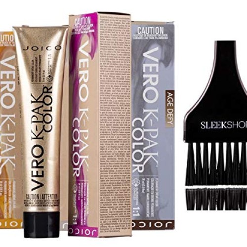 Joico VERO K-Pak Color Permanent Creme Hair Color with Sleek Tin...