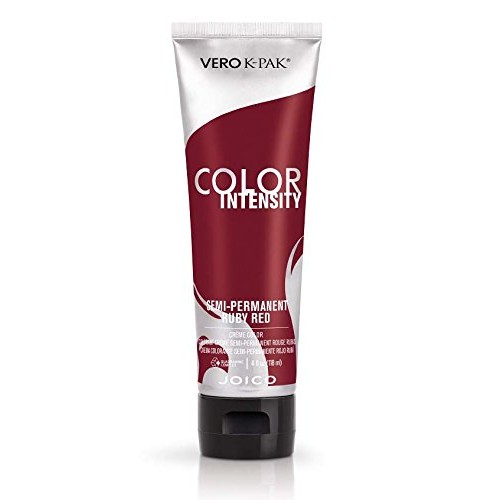 Joico Intensity Semi-Permanent Hair Color, Ruby Red, 4 Ounce