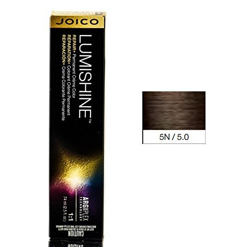 Joico Lumishine Permanent Creme Color 5n/5.0, 2.5 Ounce