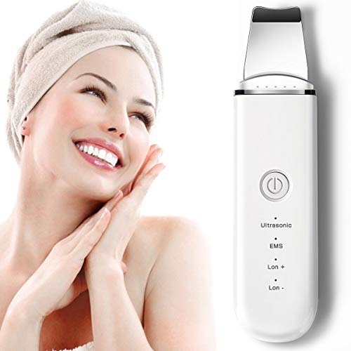 Ultrasonic Skin Scrubber Face Spatula, JOMARTO Blackhead Remover ...