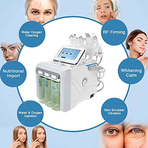 Hydrogen Oxygen Beauty Machine, 6 in 1 Hydro Dermabrasion Clean F...
