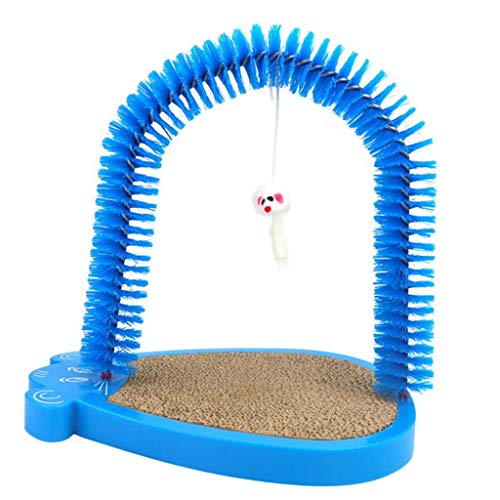 joyMerit Cat Arch Self Groomer Massager Grooming Toy Pet Puppy Ca...