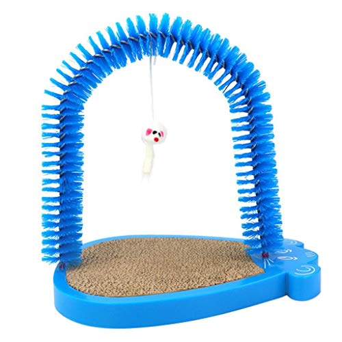 joyMerit Cat Arch Self Groomer Massager Grooming Toy Pet Puppy Ca...