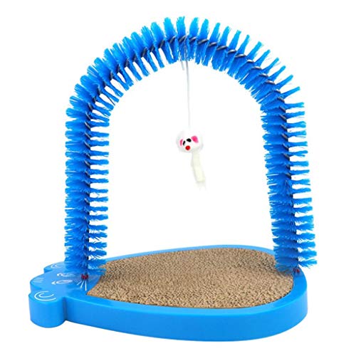 joyMerit Cat Arch Self Groomer Massager Grooming Toy Pet Puppy Ca...