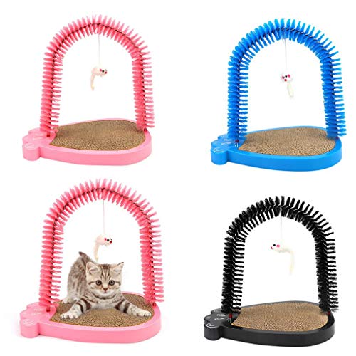 joyMerit Cat Arch Self Groomer Massager Grooming Toy Pet Puppy Ca...
